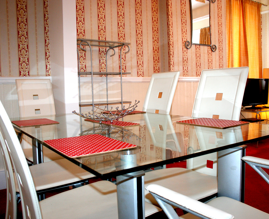 Self-catering apartment living room