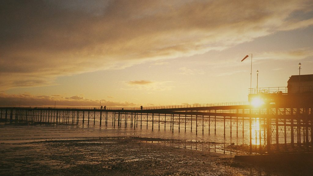 Sunset over Southend Pier