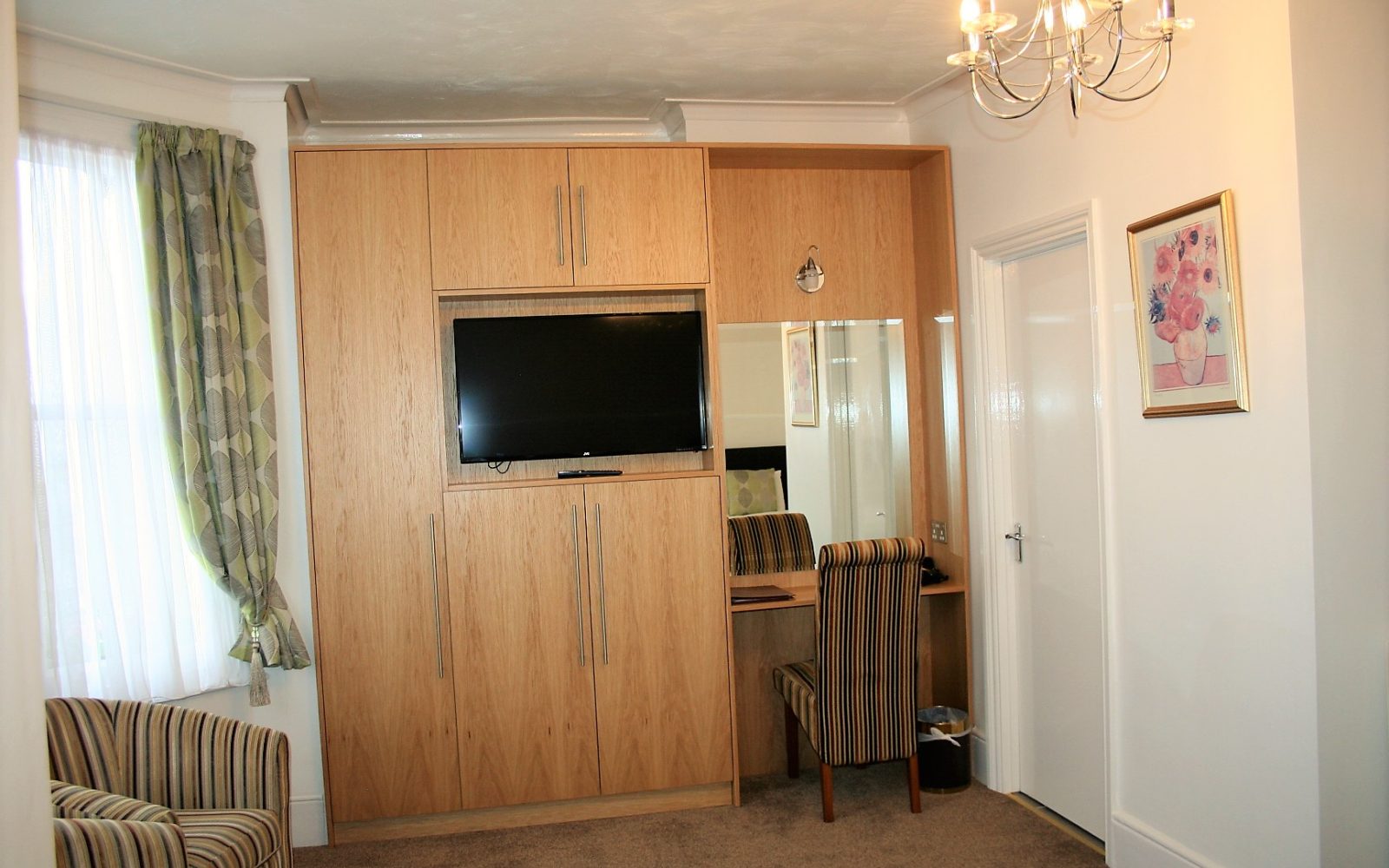 Spacious family room